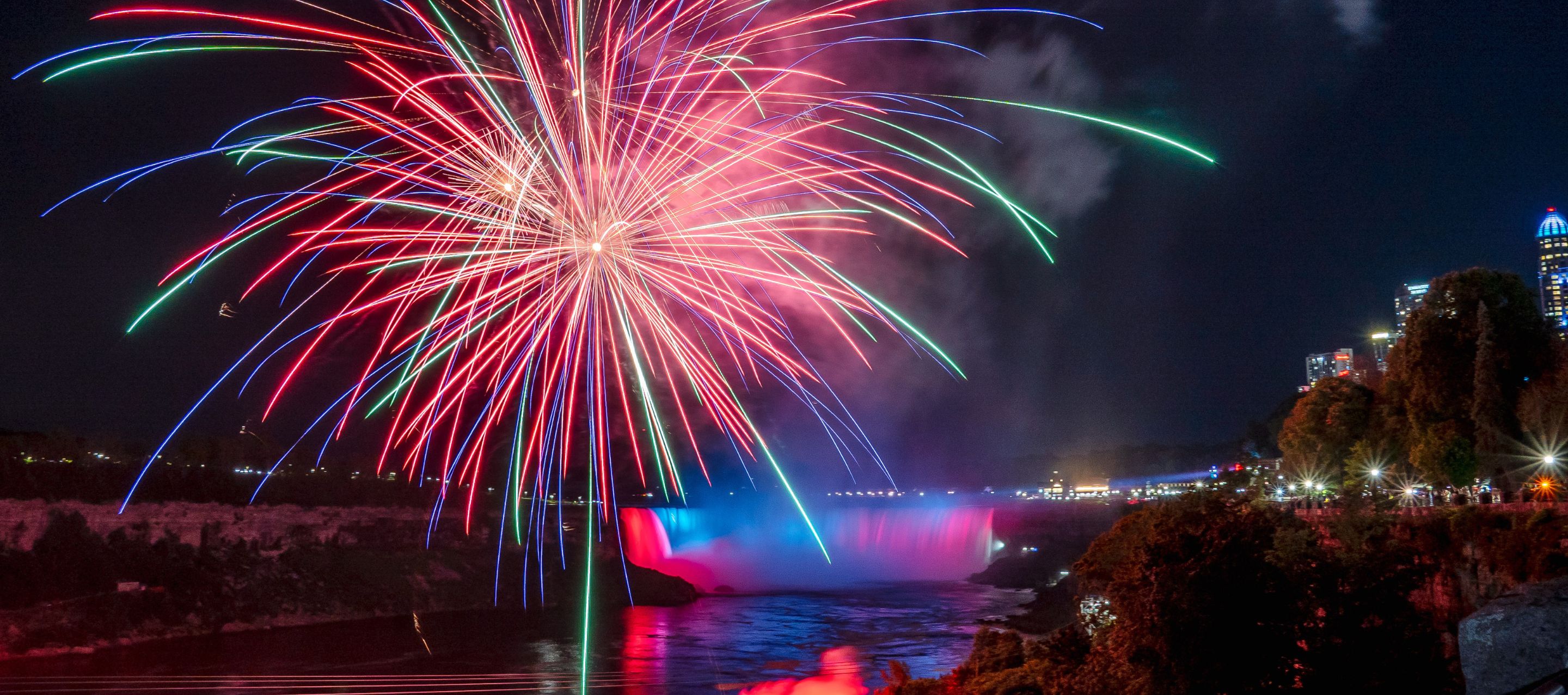 Niagara Falls Fireworks