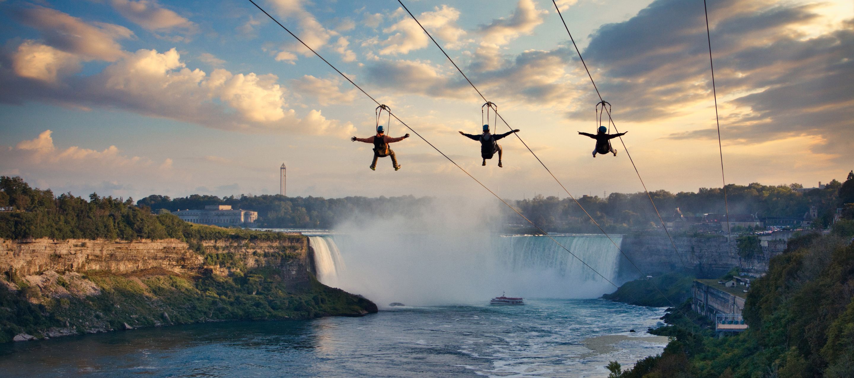 WildPlay Zipline to the Falls