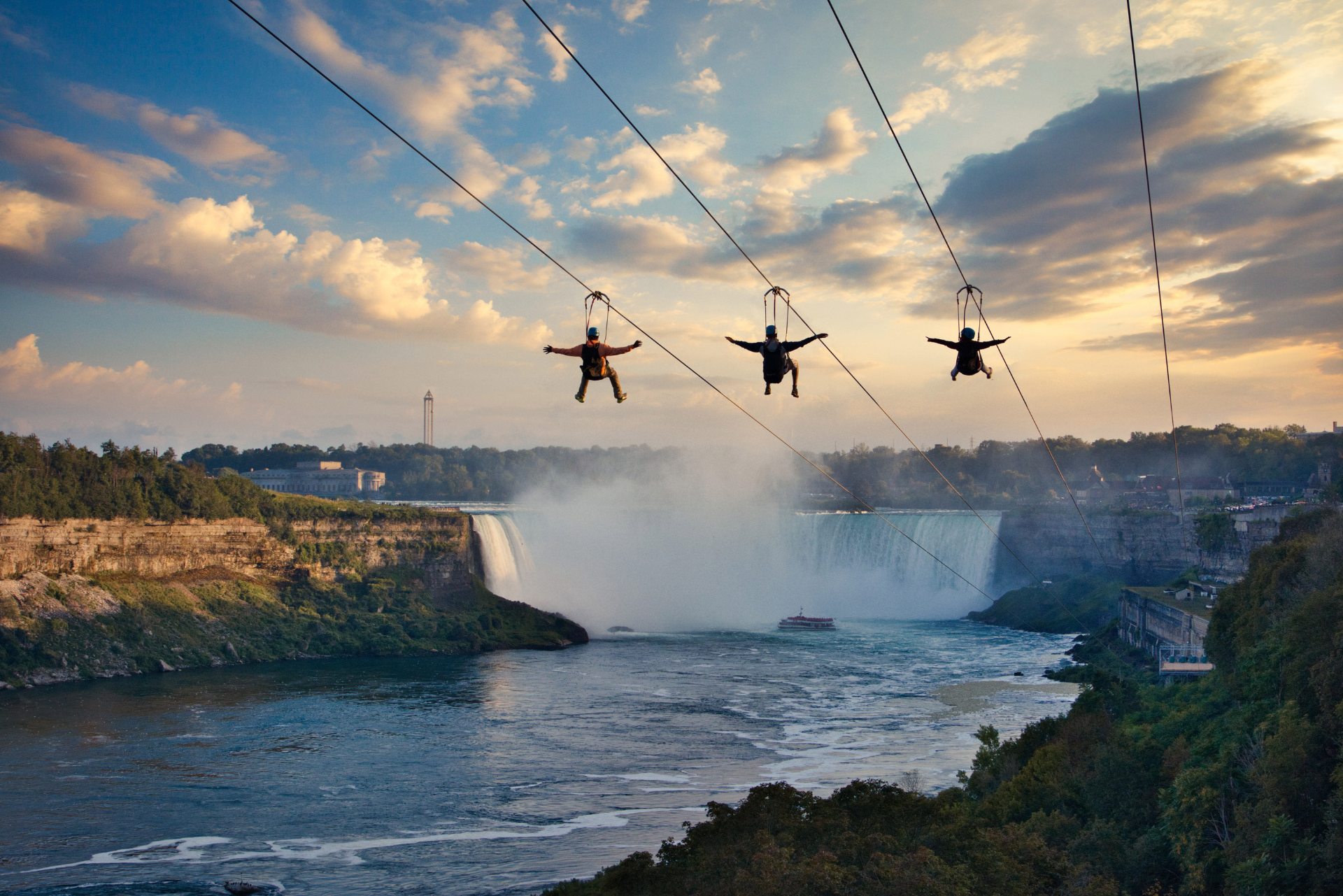 WildPlay Zipline to the Falls