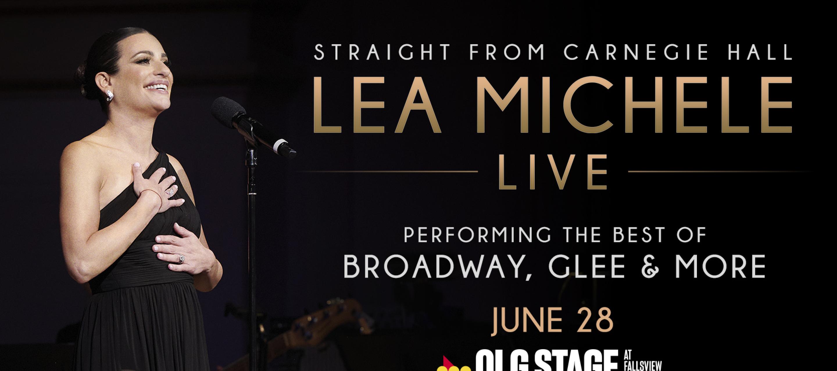 Lea Michele Live