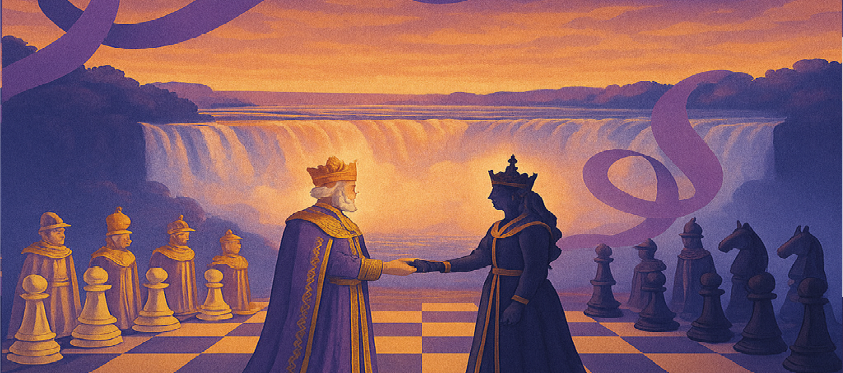 Live Chess by the Falls