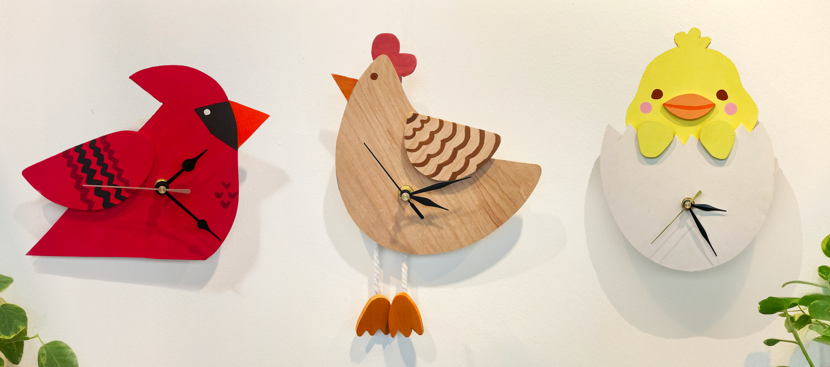 Kids Bird Clock Workshop