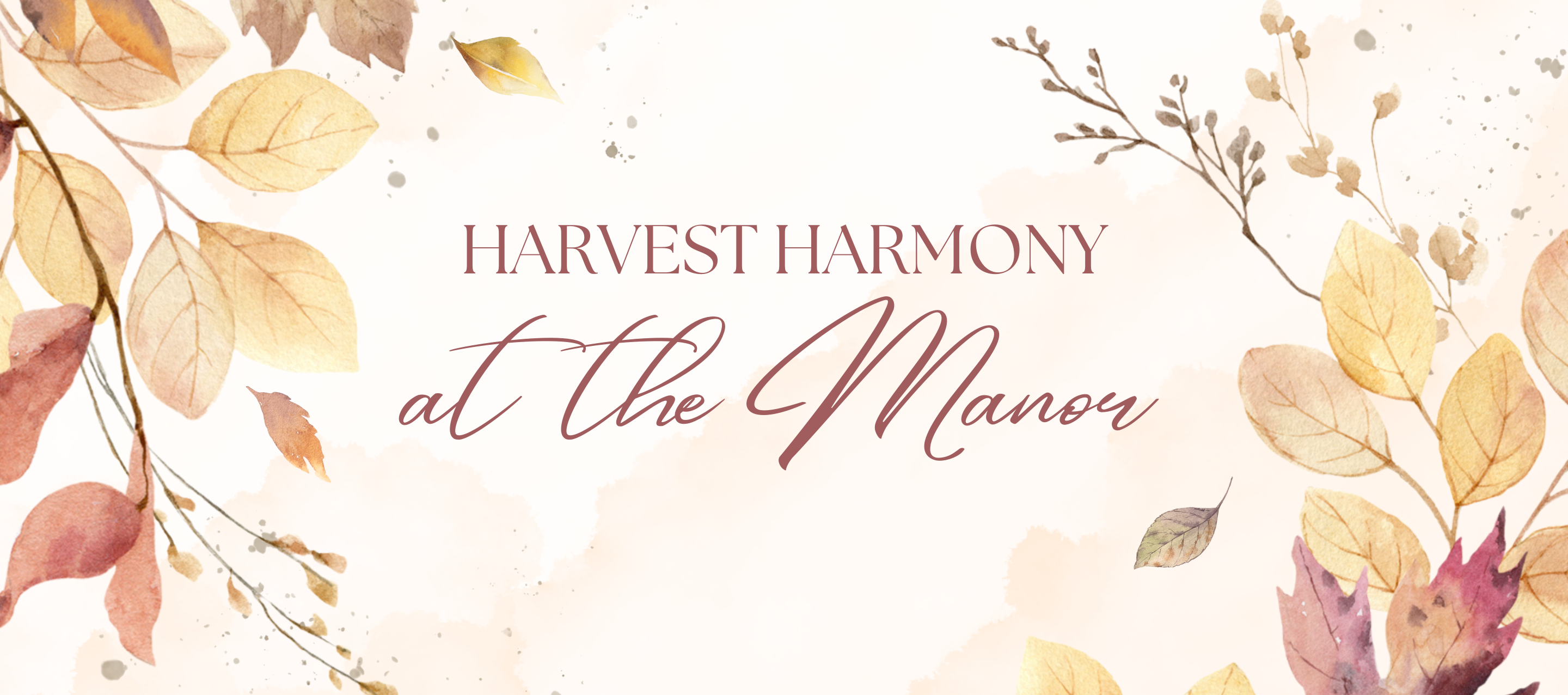 Harvest Harmony at the Manor Sip n Shop