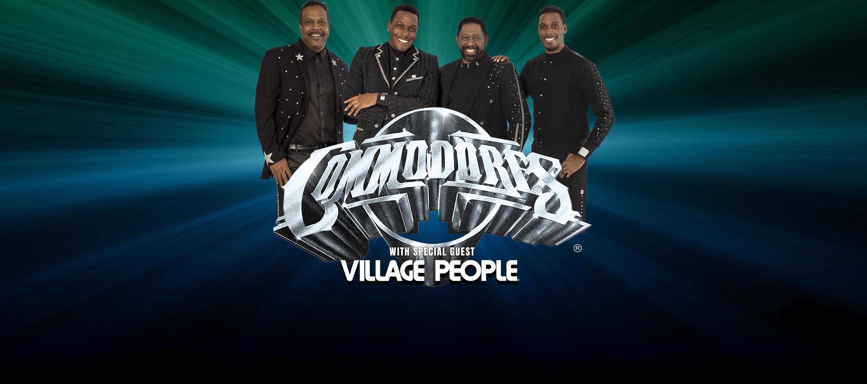 The Commodores with Special Guest The Village People 