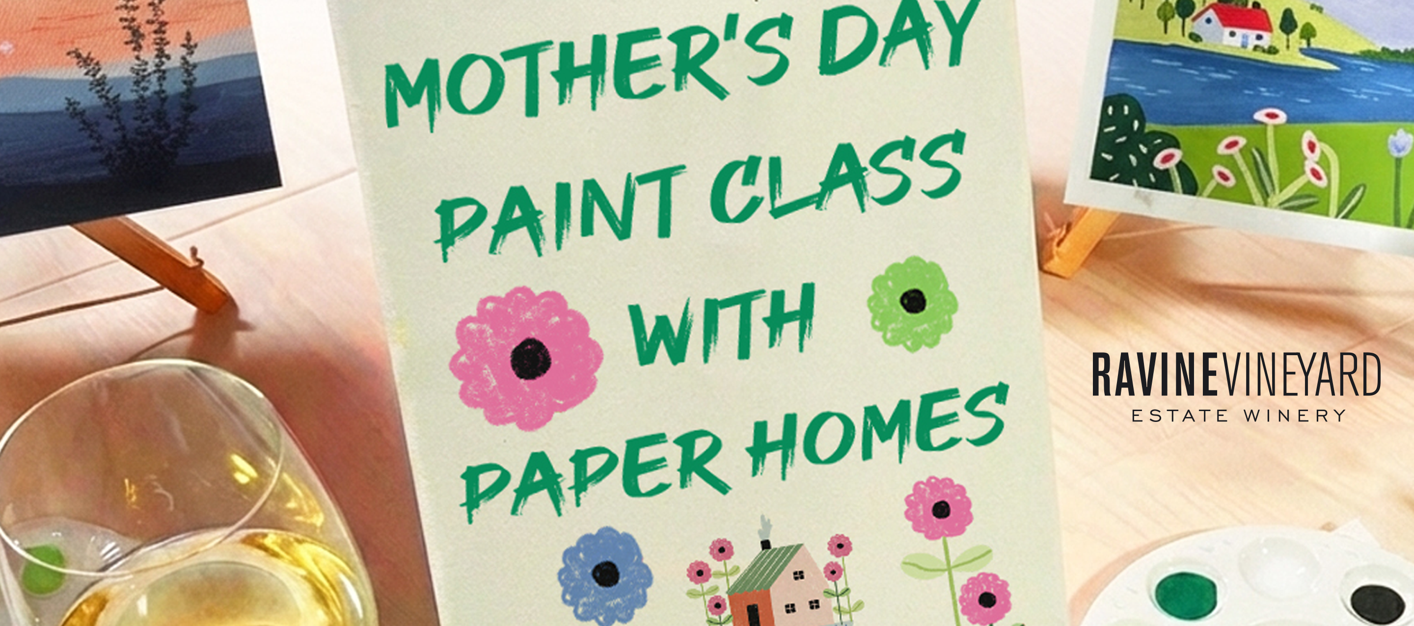 Mother's Day Paint Class with Paper Homes