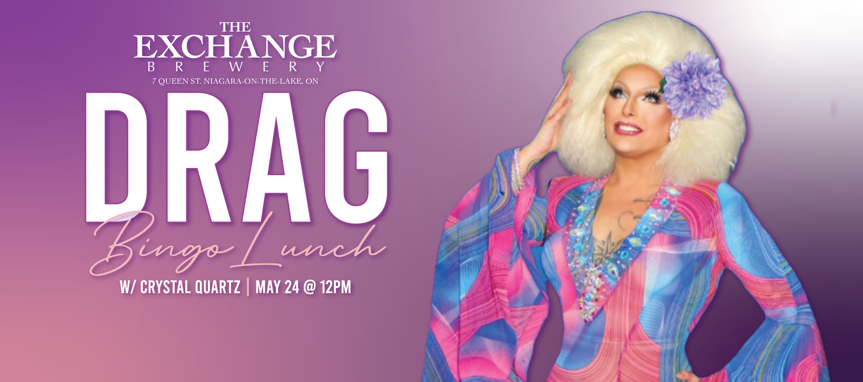 Drag Bingo Lunch with Crystal Quartz