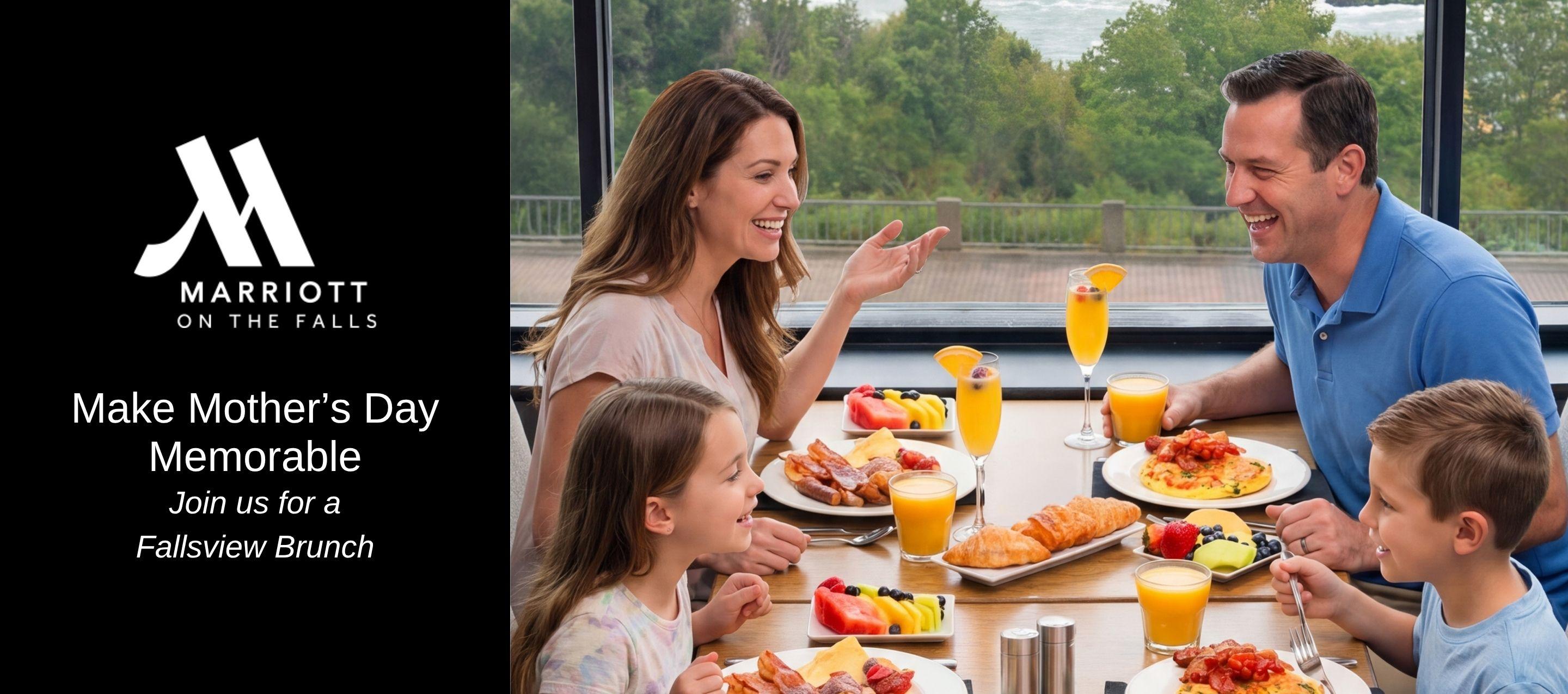 Mother's Day Fallsview Brunch at Marriott Cafe