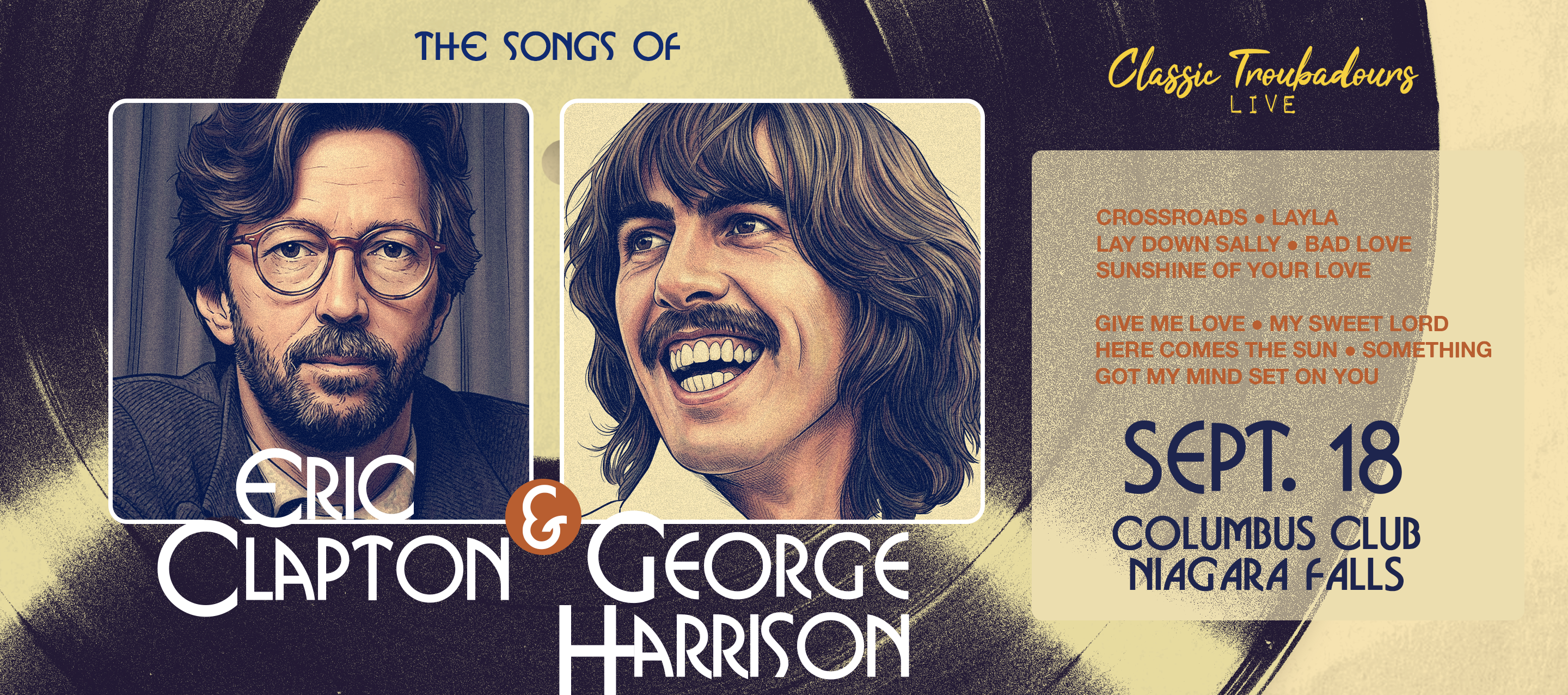 The Songs Of Eric Clapton and George Harrison