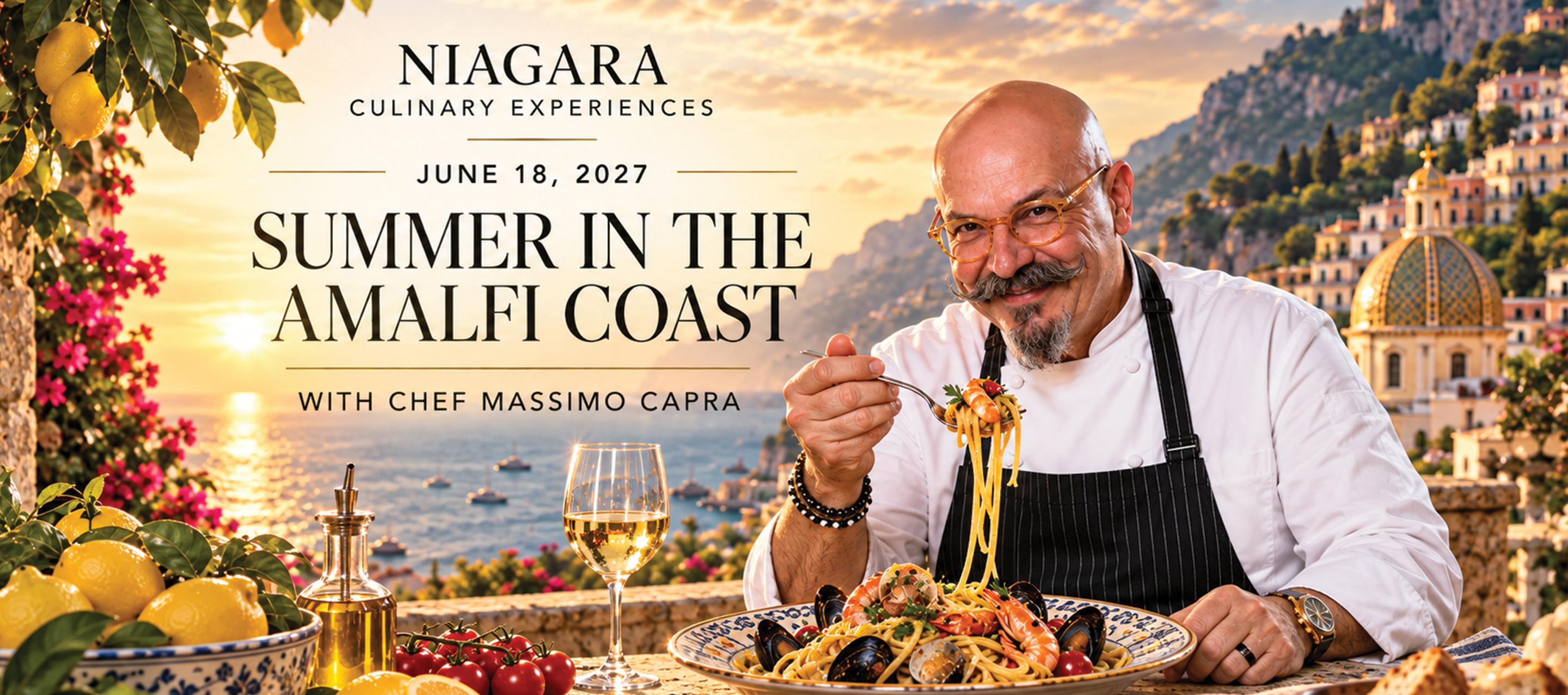 Niagara Culinary Experiences With Massimo Capra