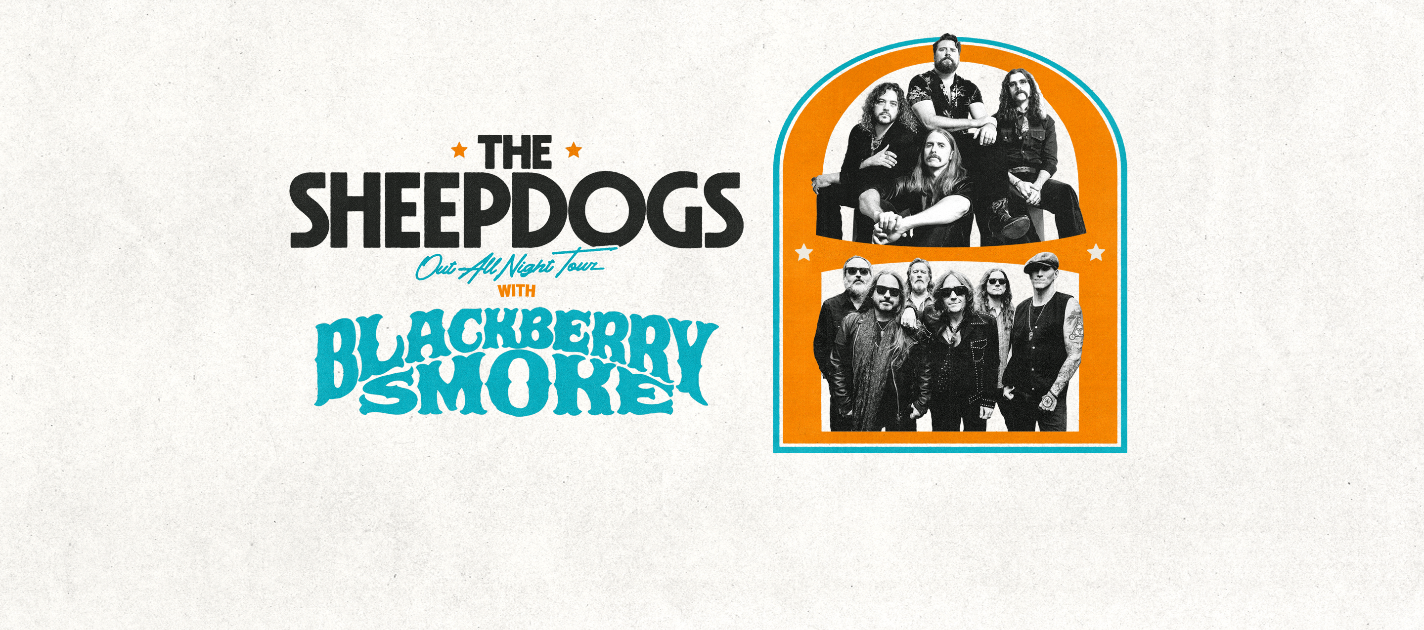 The Sheepdogs with Special Guests Blackberry Smoke