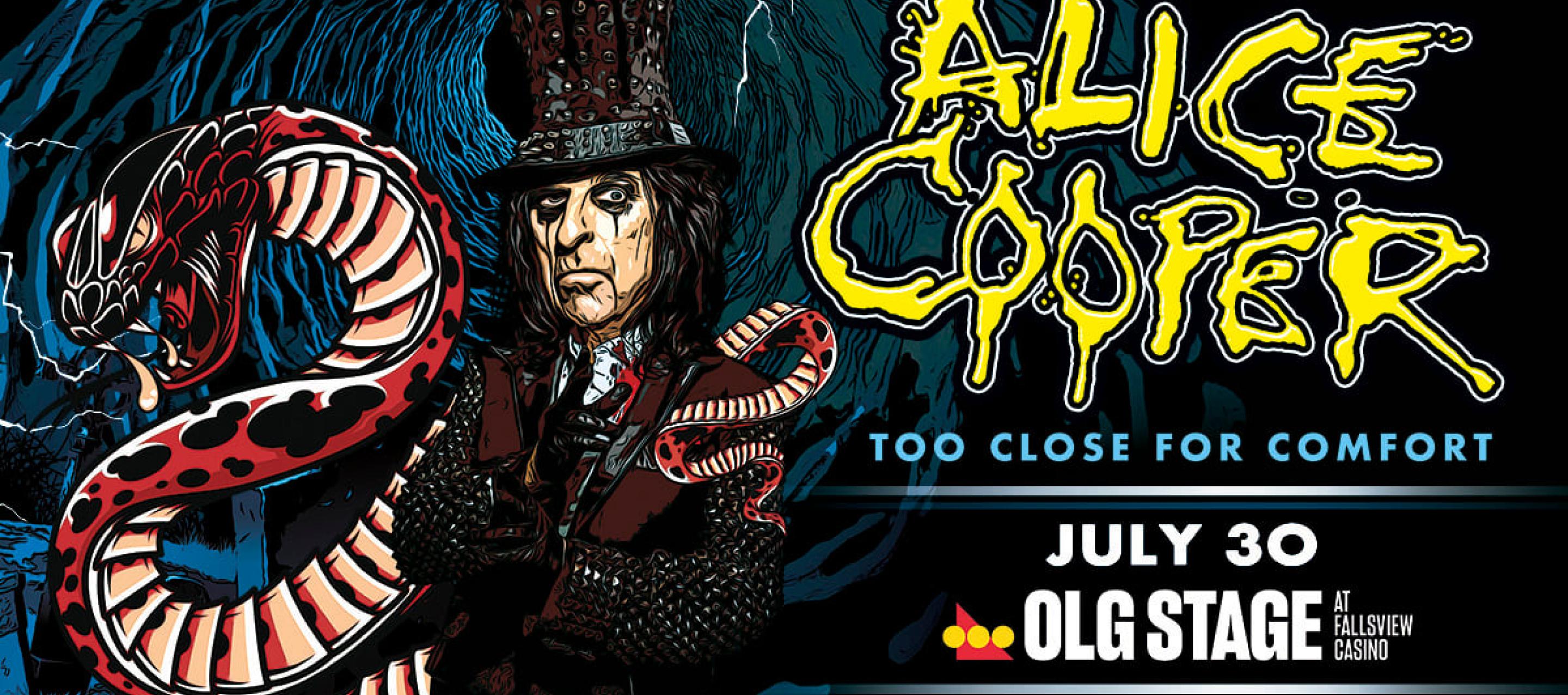 Alice Cooper - Too Close for Comfort