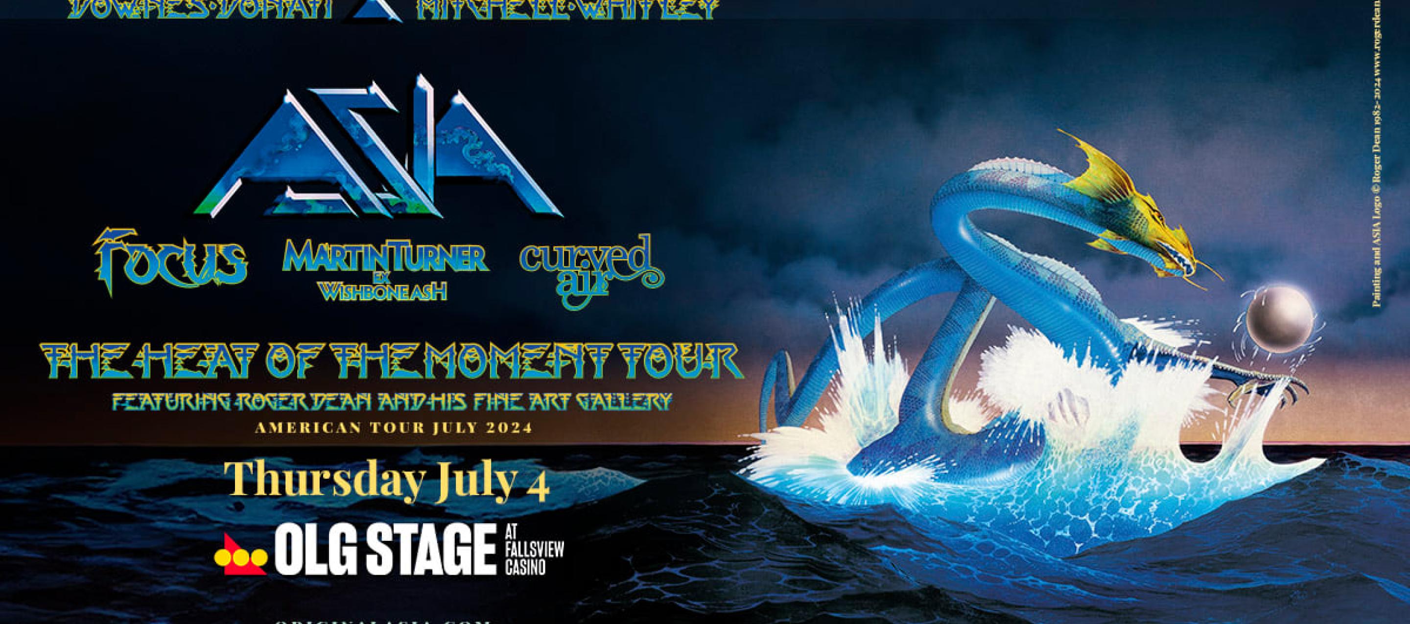 Asia: The Heat Of The Moment Tour