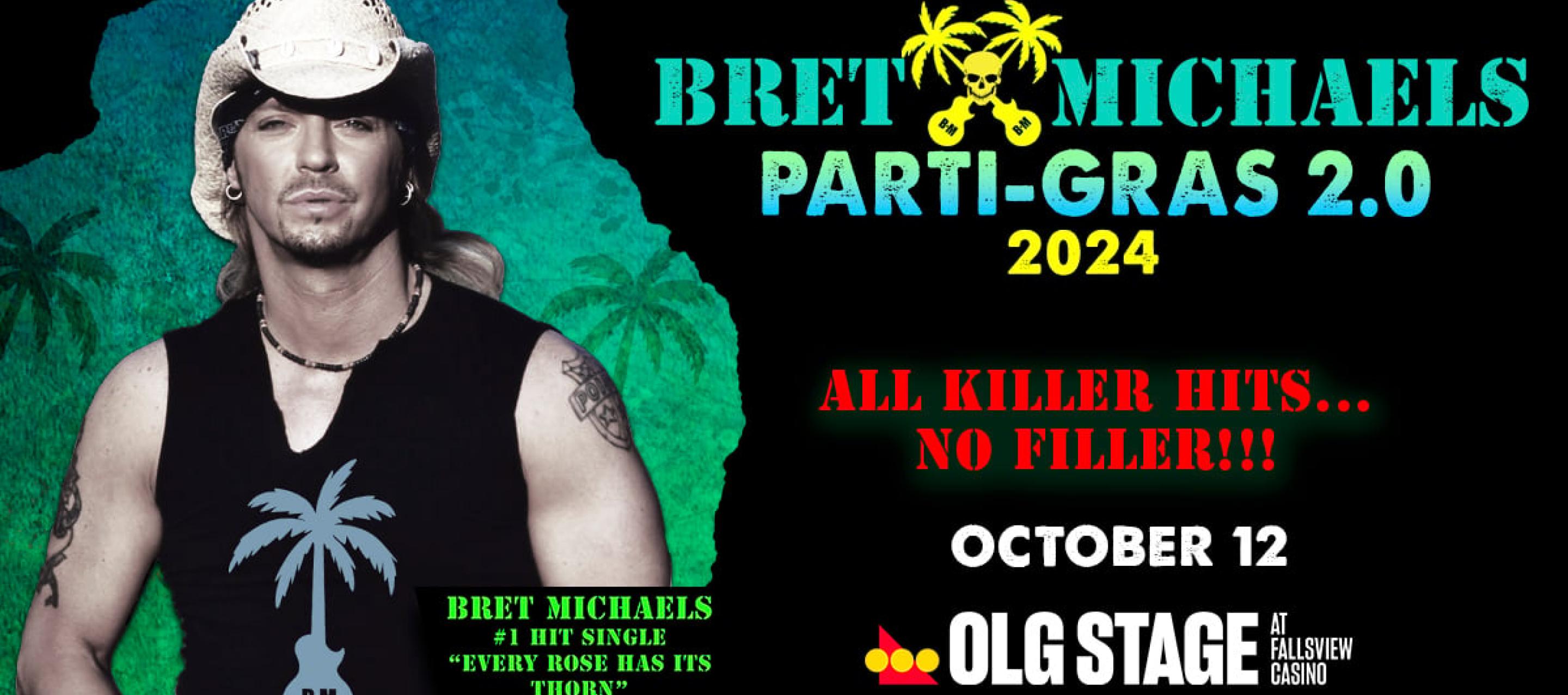 Bret Michaels Parti-Gras 2.0 2024