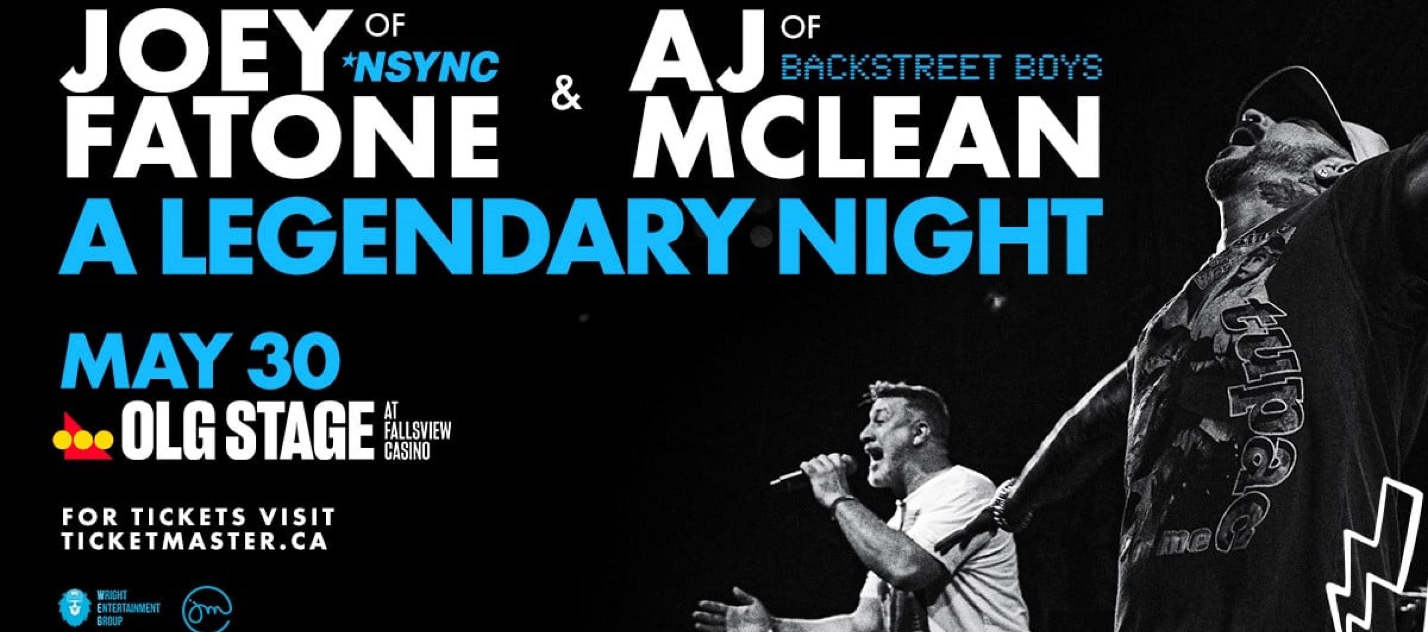 Joey Fatone & AJ McLean