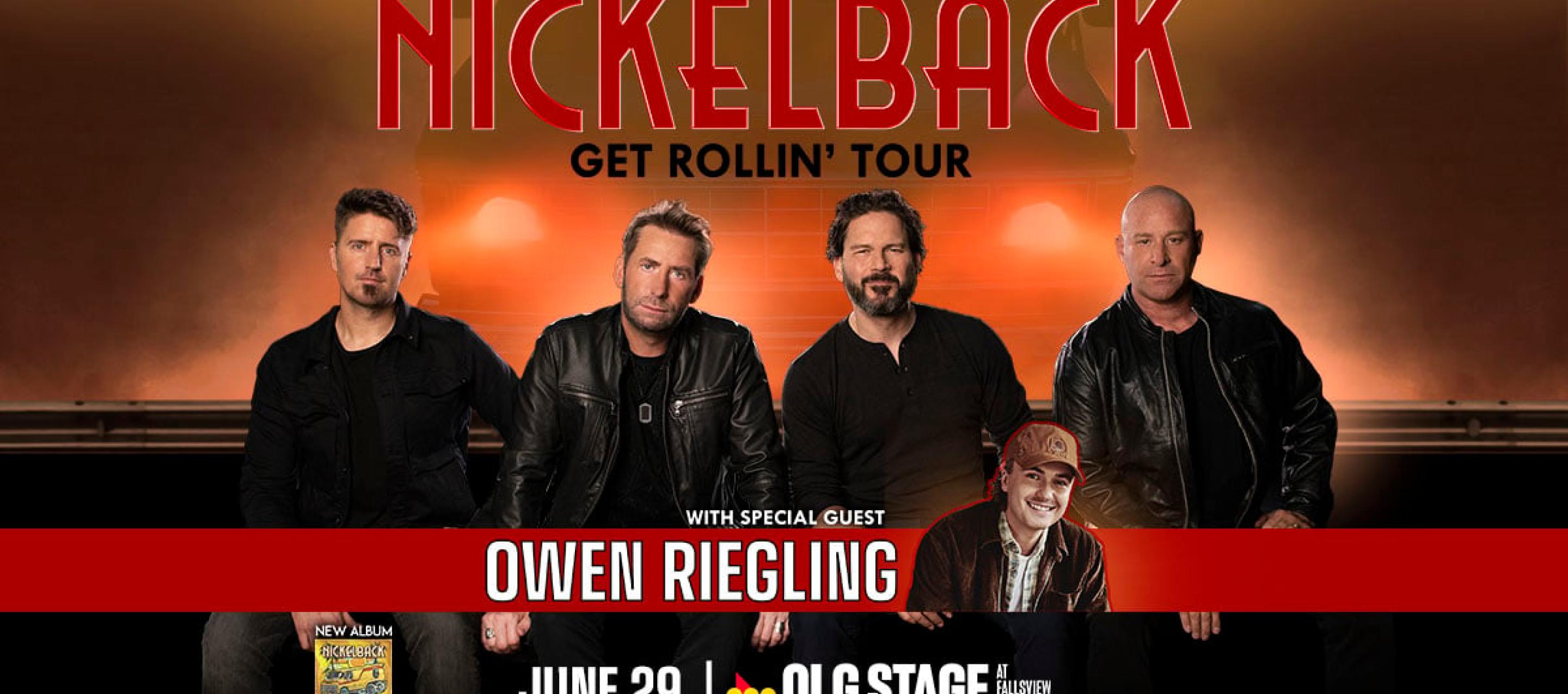 Nickelback Get Rollin' Tour