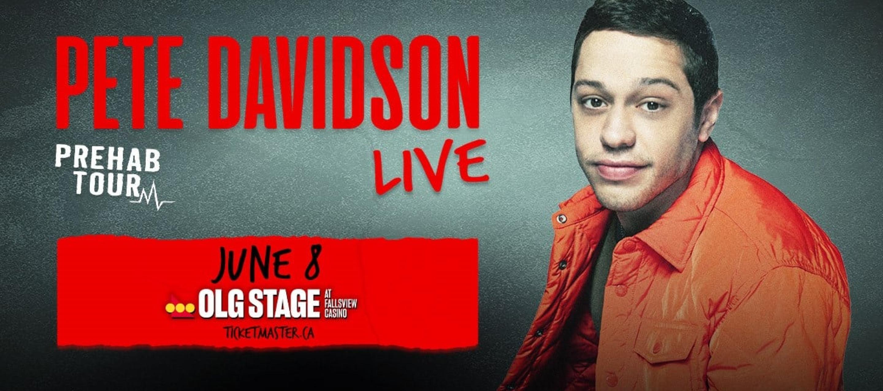 Pete Davidson Prehab Tour