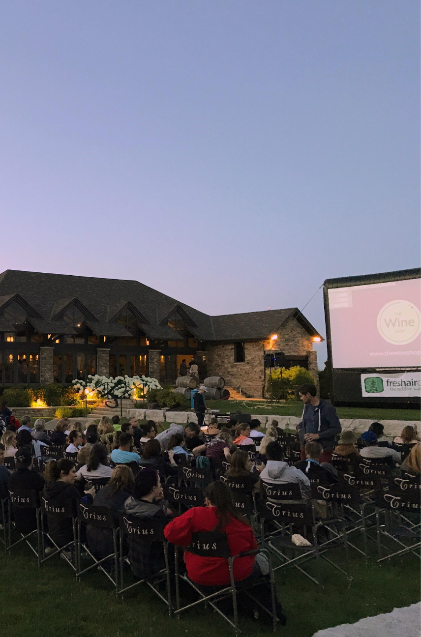 Trius Sparkling Presents: Movie Night in the Vineyard