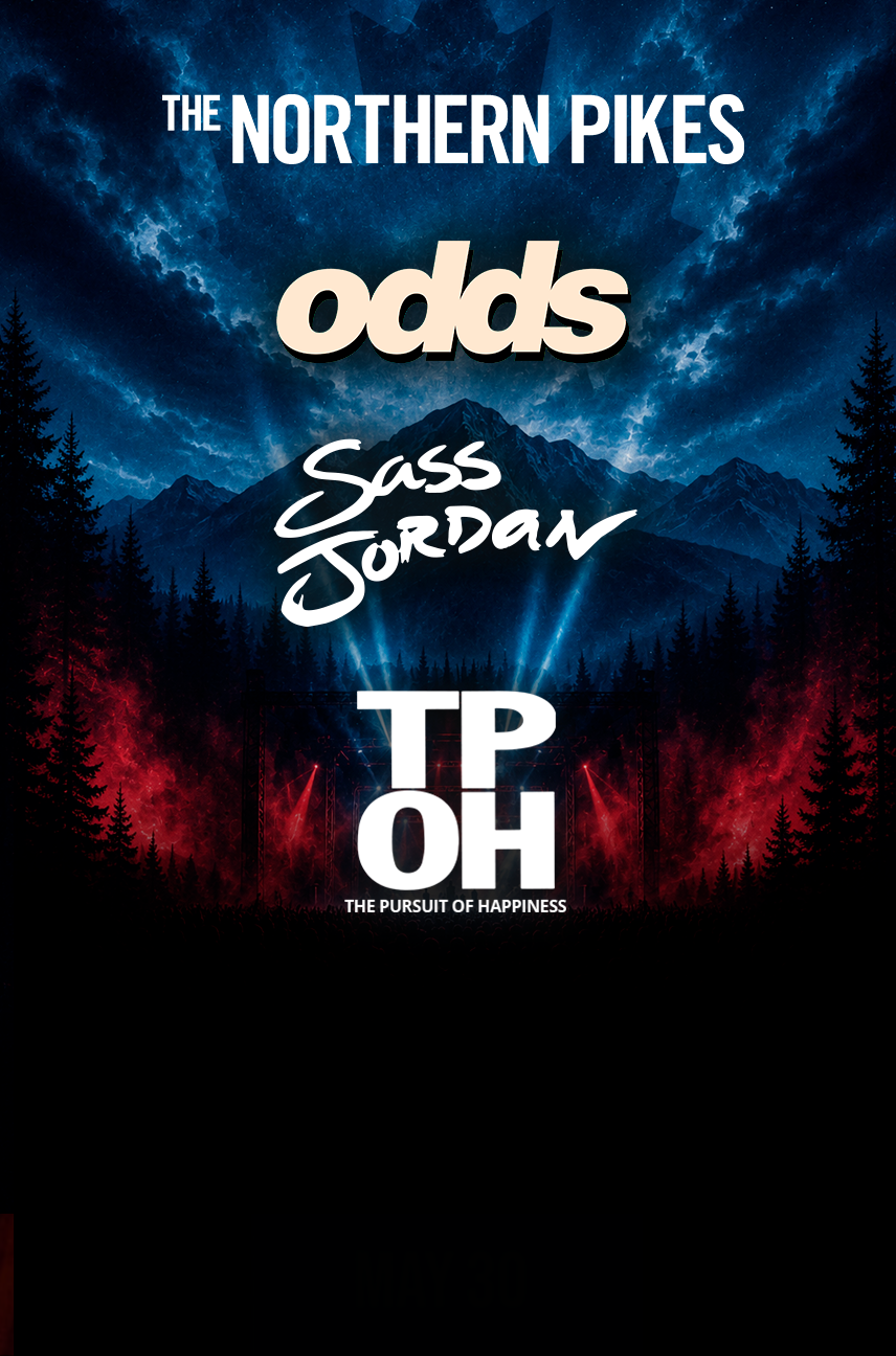 The Northern Pikes, ODDS, Sass Jordan and The Pursuit of Happiness