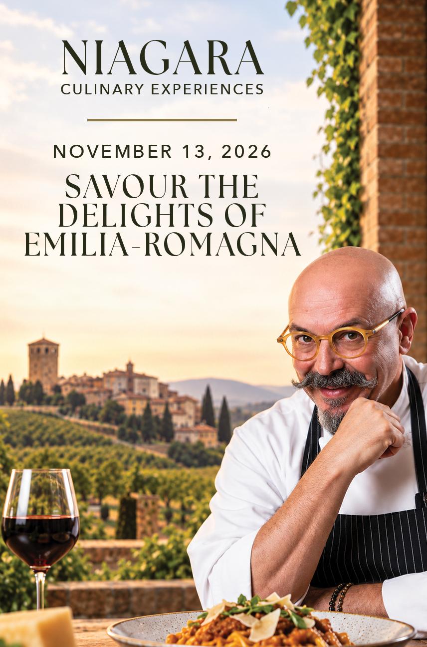 	 Niagara Culinary Experiences With Massimo Capra-The Delights of Emilia-Romagna