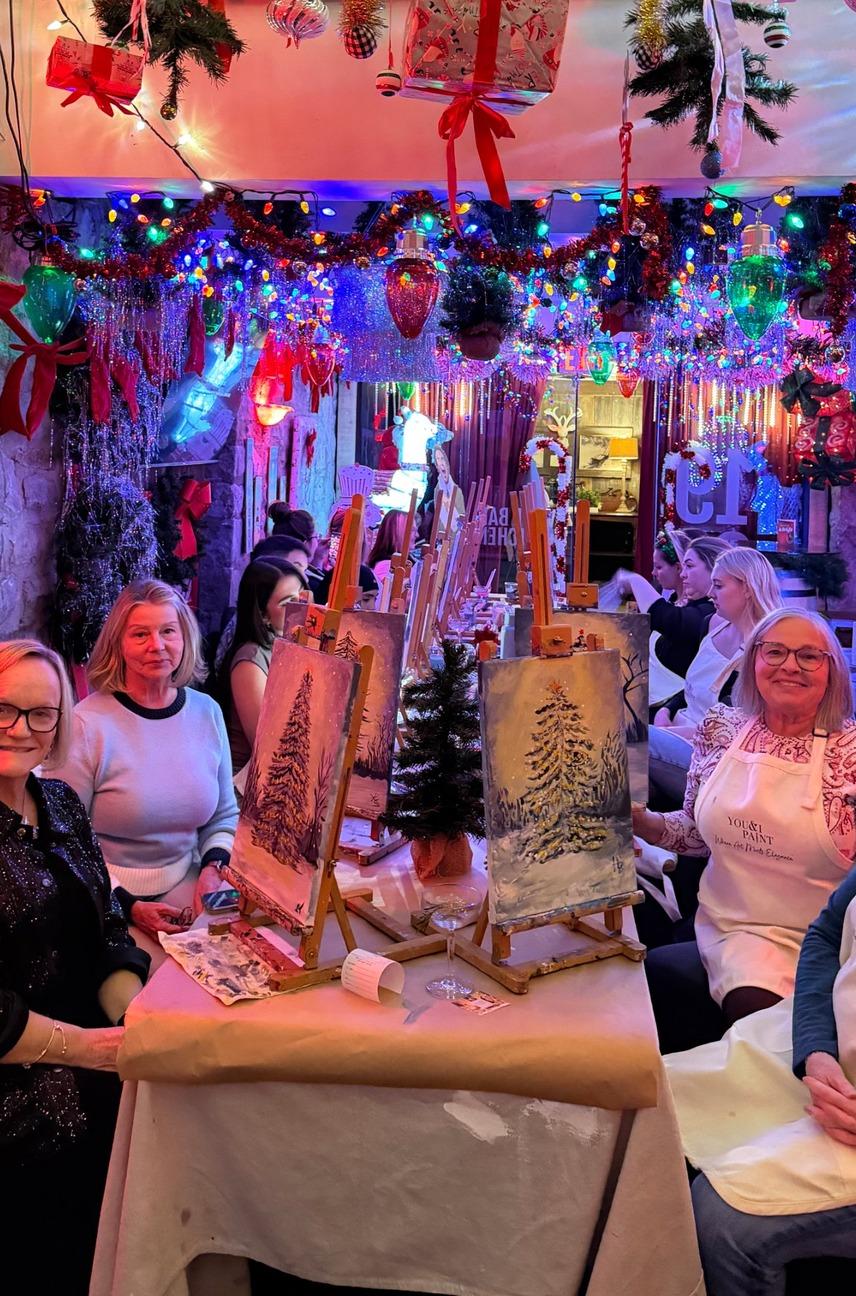 Christmas Social Sip & Paint