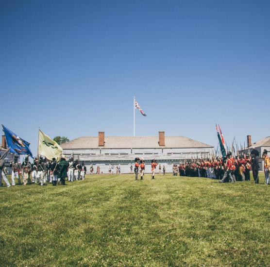 Battle of Fort George, War of 1812 Re-enactment
