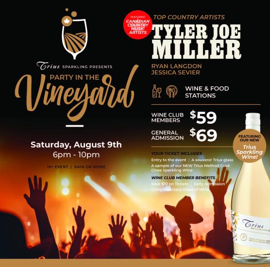 Trius Sparkling Presents: Party in the Vineyard