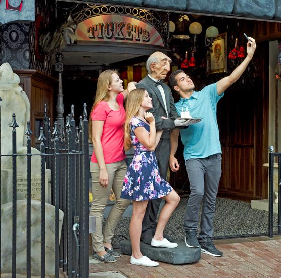 clifton hill halloween trick or treat trail