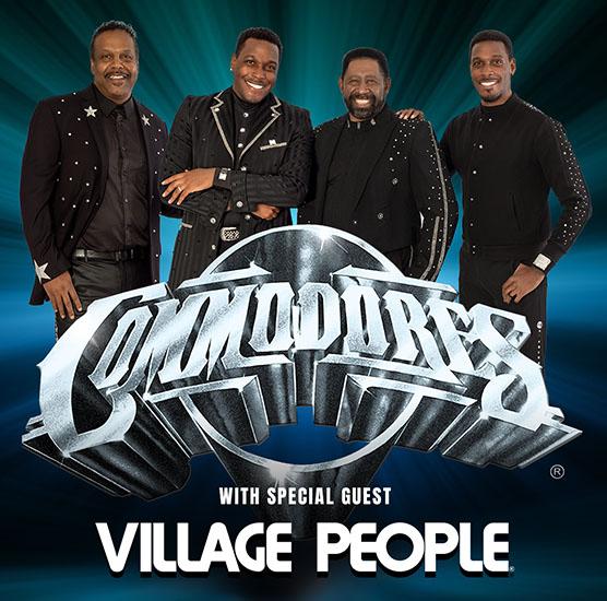 The Commodores with Special Guest The Village People 