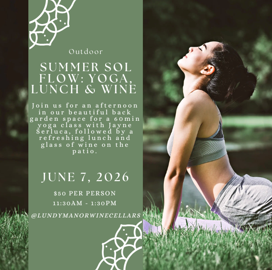 Summer Sol Flow: Yoga, Wine & Lunch