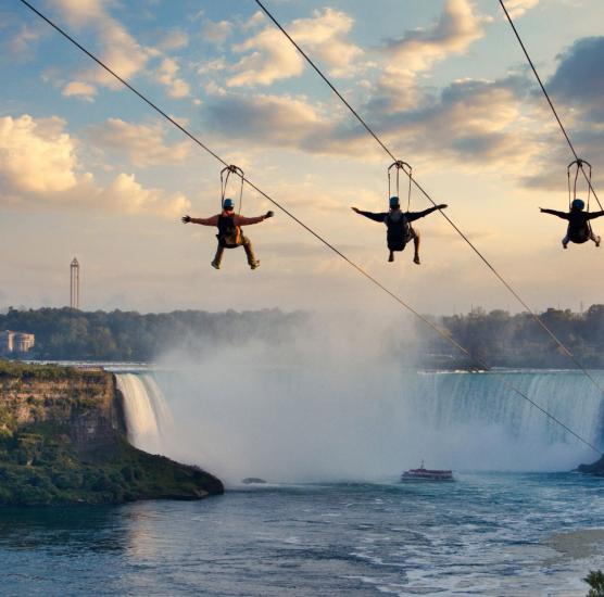 WildPlay Zipline to the Falls
