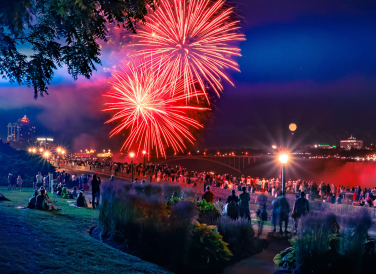 Niagara Falls Fireworks