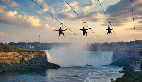 WildPlay Zipline to the Falls