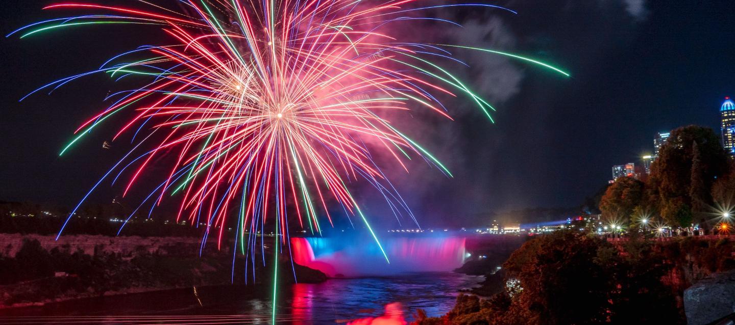 Niagara Falls Fireworks